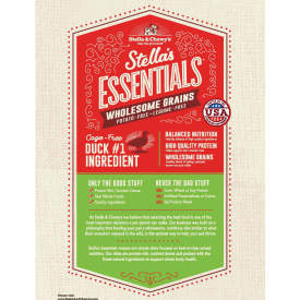 Stella & Chewy's Stella's Essentials Cage-Free Duck & Ancient Grains (3-lb)