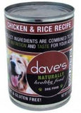 Dave's Naturally Healthy Chicken And Rice Canned Dog Food