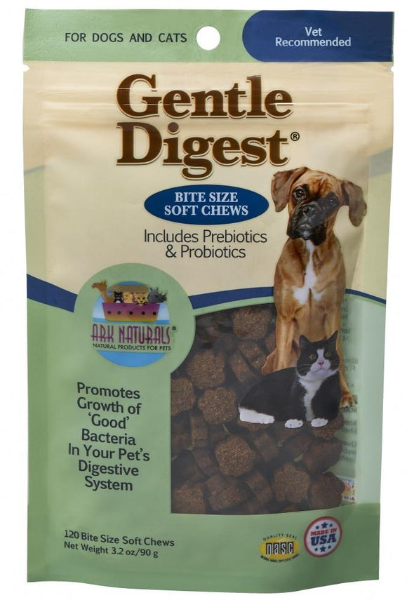 Ark Naturals Gentle Digest Soft Chews for Dogs and Cats