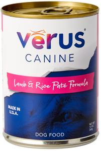 VēRUS Lamb & Rice Paté Formula Dog Food