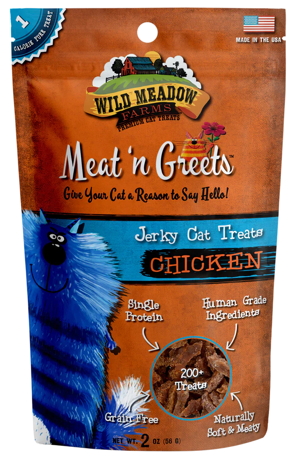 Wild Meadow Meat 'N Greets Chicken Cat Treats