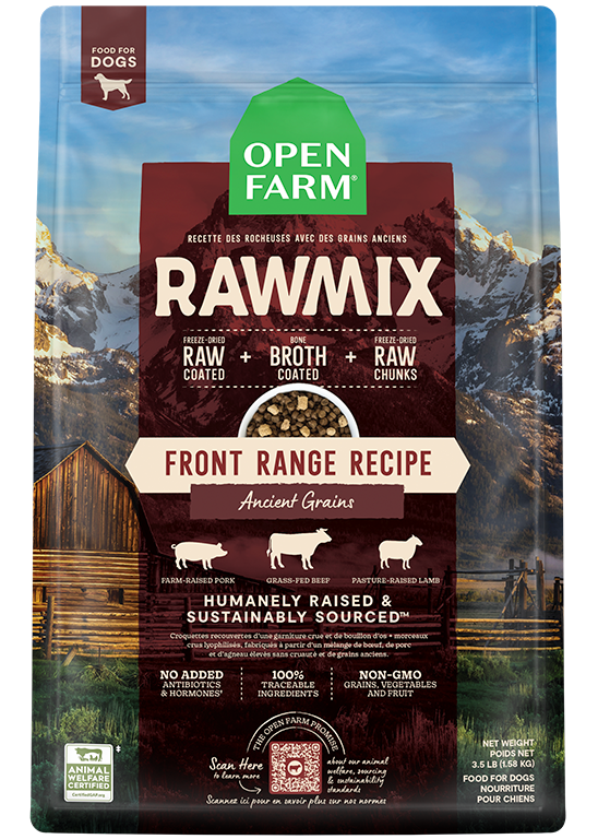 Open Farm Front Range Ancient Grains RawMix for Dogs (3.5 Lb)