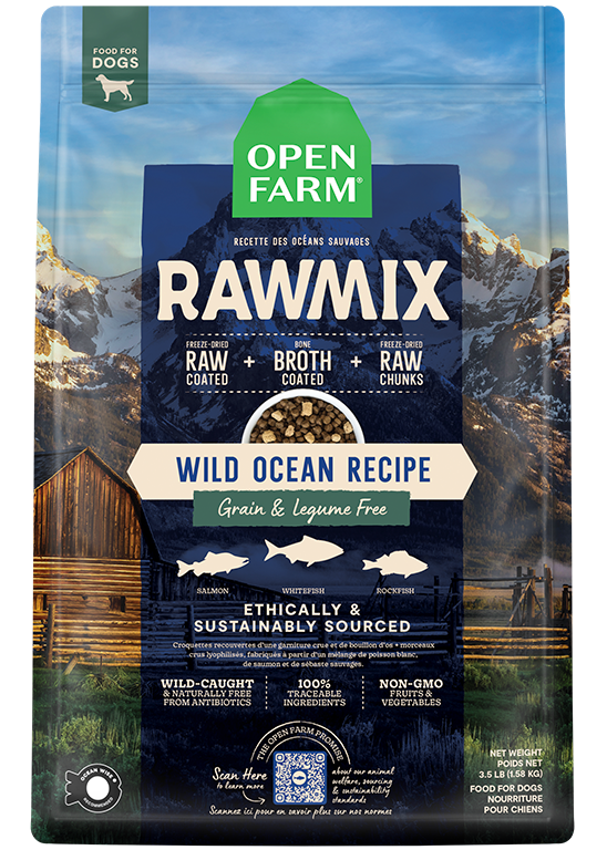 Open Farm Wild Ocean Grain-Free RawMix for Dogs (20 Lb)