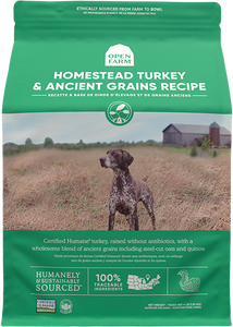 Open Farm Homestead Turkey & Ancient Grains Dry Dog Food (4-lbs)