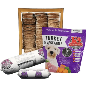 K-9 Kraving Turkey & Vegetable Raw Dog Food